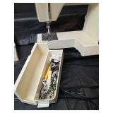 Kenmore Solid State Sewing Machine Model 1781 with Accessories/Attachments