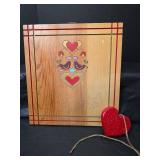 Decorative Wooden Wall Art Collection with Blessing Counter