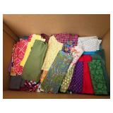 Mixed Cotton Fabric Lot - Quilting & Crafting Materials
