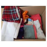Mixed Fabric Bundle - Plaid, Striped & Solid Patterns for Crafting