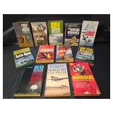 World War II Military Literature Collection - 12 Paperback Books