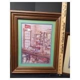 Nostalgic General Store and Sewing Room Art Prints