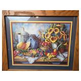 Country Garden Still Life Framed Print