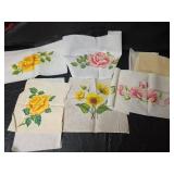 Victorian Era Dress and Baby Clothes with Accessories and Handpainted Floral Fabrics