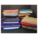 Mixed Fabric Lot - Assorted Patterns and Colors