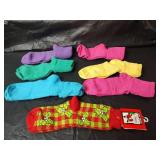 NEW Mixed Colorful Socks Collection, One Pair Holiday Pattern