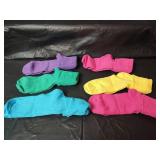 NEW Mixed Colorful Socks Collection, One Pair Holiday Pattern