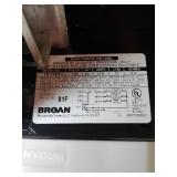 Broan 655 Bathroom Exhaust Fan with Light and Heater