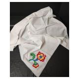 Vintage Handmade Dresser Runners Embroidered and Crochet, Apron, Pillowcases and Small Tablecloths