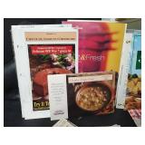 Cookbooks, Recipe Card, Clippings of Recipes and Success with Houseplants Book