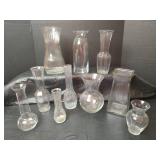 Clear Glass Vase Collection