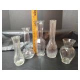 Clear Glass Vase Collection