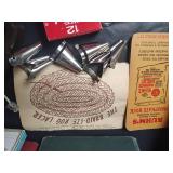 Mixed Lot - Push Button Phone, Tabernacle Hymn Book, Recipe Cards, Ruhms Phosphate Rock Book and More