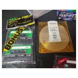 Mixed Media Storage Lot - DVD-RW, Cassettes & Cases