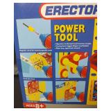 Erector Power Tool, Plug In Adapter or Batteries