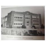 Vintage 1940s-1960s Wildcat High School Yearbook Collection, includes 1947 Wranglers Elementary Yearbook
