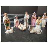 Vintage HOMCO Nativity Set - Porcelain Collection
