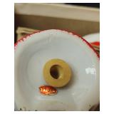 Vintage 1950s LeftonChristmas Figurines,  Salt and Pepper Shakers, Santa Claus and Mrs Santa and More