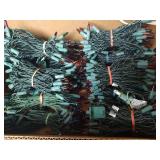 Multicolored Holiday String Lights with Power Strip and Extension Cord