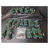 Multi-Color Christmas Mini Light Strands - Green Wire