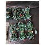 Multi-Color Christmas Mini Light Strands - Green Wire
