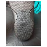 Avon Red Slippers with Turquoise Scarf Set