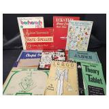 Vintage Music Education Book Collection - Piano, Guitar & Theory