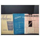 Vintage Collection of Musical Instruction Books and Sheet Music