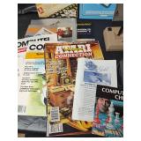 Atari 400/800 Computer Books & Accessories Bundle, Joystick Controllers and More