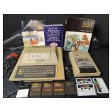 Atari 400/410 Computer System with Program Recorder, Games, Instruction Books and Accessories