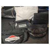 Mixed Bag Collection - Leather Fanny Pack and Purses, Floral Cosmetic Cases and More