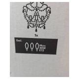 IKEA Kristaller Crystal Glass Chandelier NIB