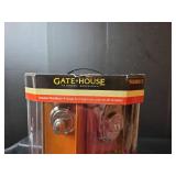 Gate House Solid Brass Entry Handle Set