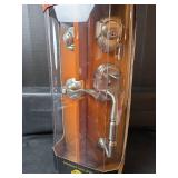 Gate House Solid Brass Entry Handle Set