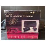 Optimus 6-Disc CD Changer Car Audio System NIB