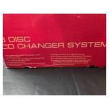 Optimus 6-Disc CD Changer Car Audio System NIB