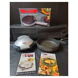 Maxim Electric Crepe Maker, GT Xpress 101 Cooker with Recipe Books, and Non-Stick Skillet