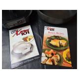 Maxim Electric Crepe Maker, GT Xpress 101 Cooker with Recipe Books, and Non-Stick Skillet