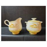 Century Alliance Semi Vitrious Autumn Gold Serving Dishes 7pc