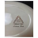 Century Alliance Semi Vitrious Autumn Gold Serving Dishes 7pc