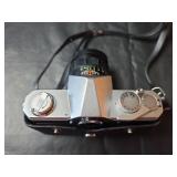 Fujica ST701 35mm SLR Camera in Case (Classic Japanese-made SLR from the 1970s with silver and black finish)