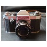 Hanimex Praktica Nova IB Camera with Meyer-Optik Lens - Made in East Germany