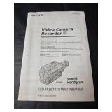 Sony Handycam Video 8 CCD-TR76 with Accessories
