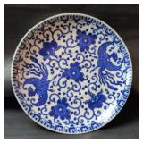 Mixed lot of glassware and China includes one Pink Depression Glass