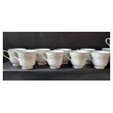 Crown Victoria Carolyn Pattern China Set of 10