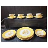 Century Service Autumn Gold Dinnerware Set 20pc/4 Place Setting