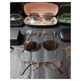Designer Eyewear Collection with Cases