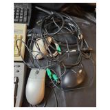 eMachines and Neoware PS/2 Keyboard Lot with Mouse and Cords