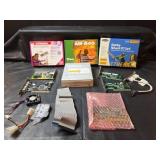 1990s PC Hardware Bundle - Samsung CD-ROM, Sound Card, Network Card & Modem