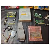 1990s PC Hardware Bundle - Samsung CD-ROM, Sound Card, Network Card & Modem